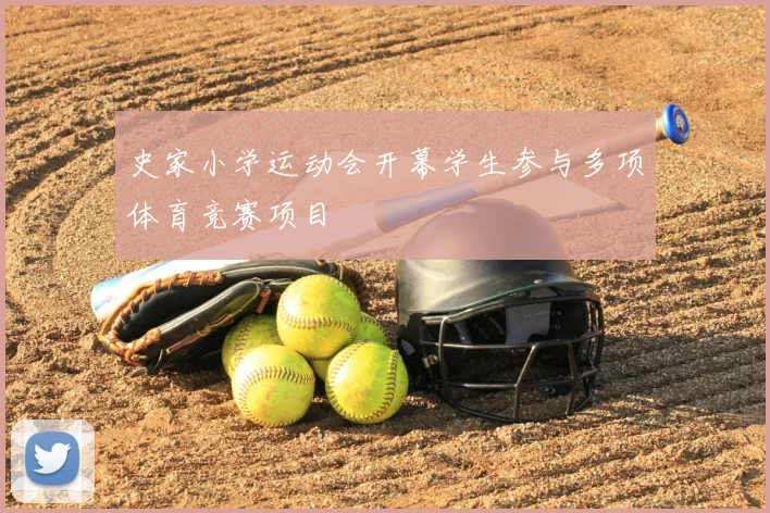 史家小学运动会开幕学生参与多项体育竞赛项目